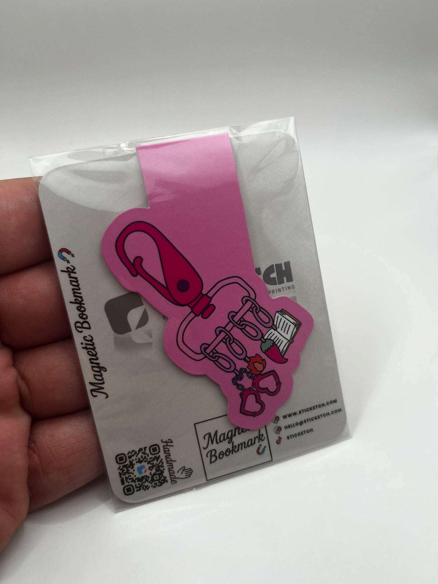 Smut Keychain Magnetic Bookmark