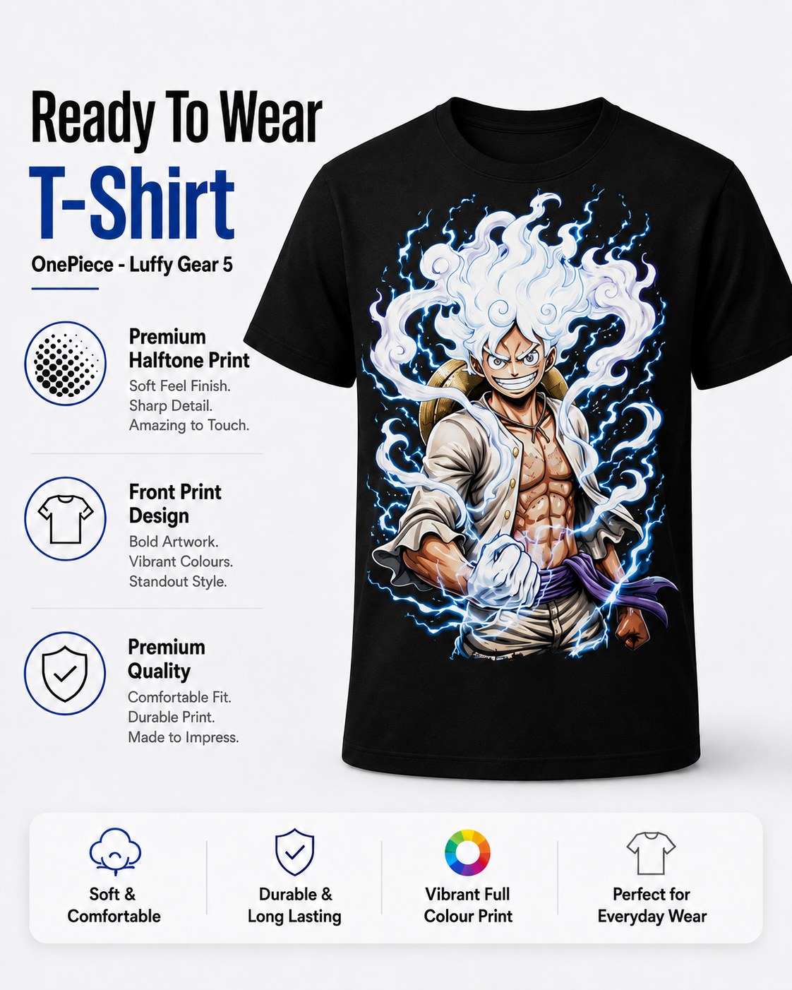 One Piece - Luffy - Gear 5