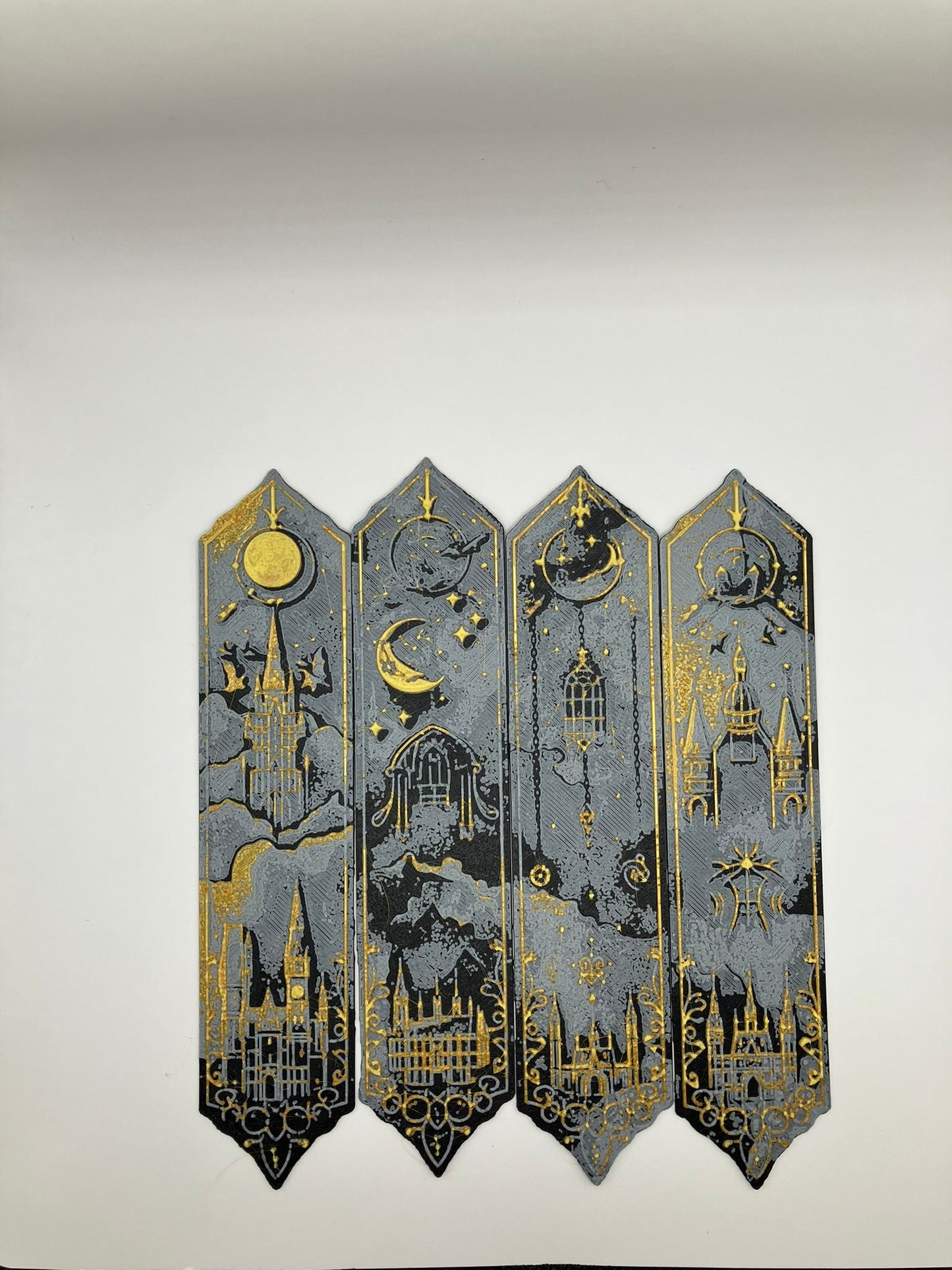 Harry Potter 3D Bookmarks - Hogwarts - Set of 4 - Innov8Print3D