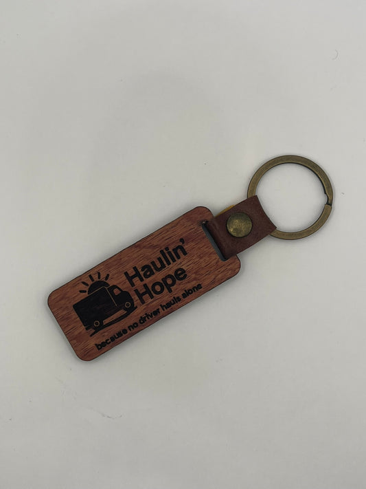 Hauling Hope Laser Engraved Keychain