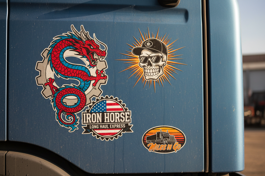 UK HGV Stickers: The Growing Trucker Sticker Swap Trend