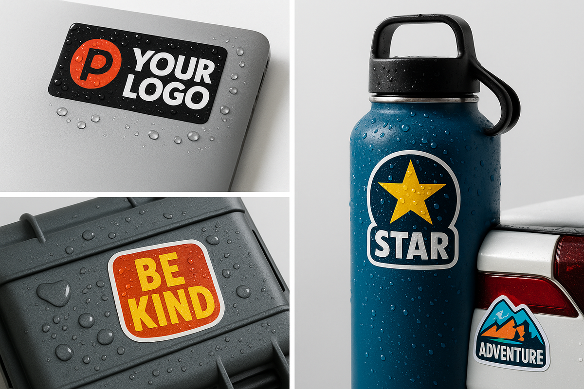 Introducing Custom Waterproof and Scratchproof Vinyl Stickers