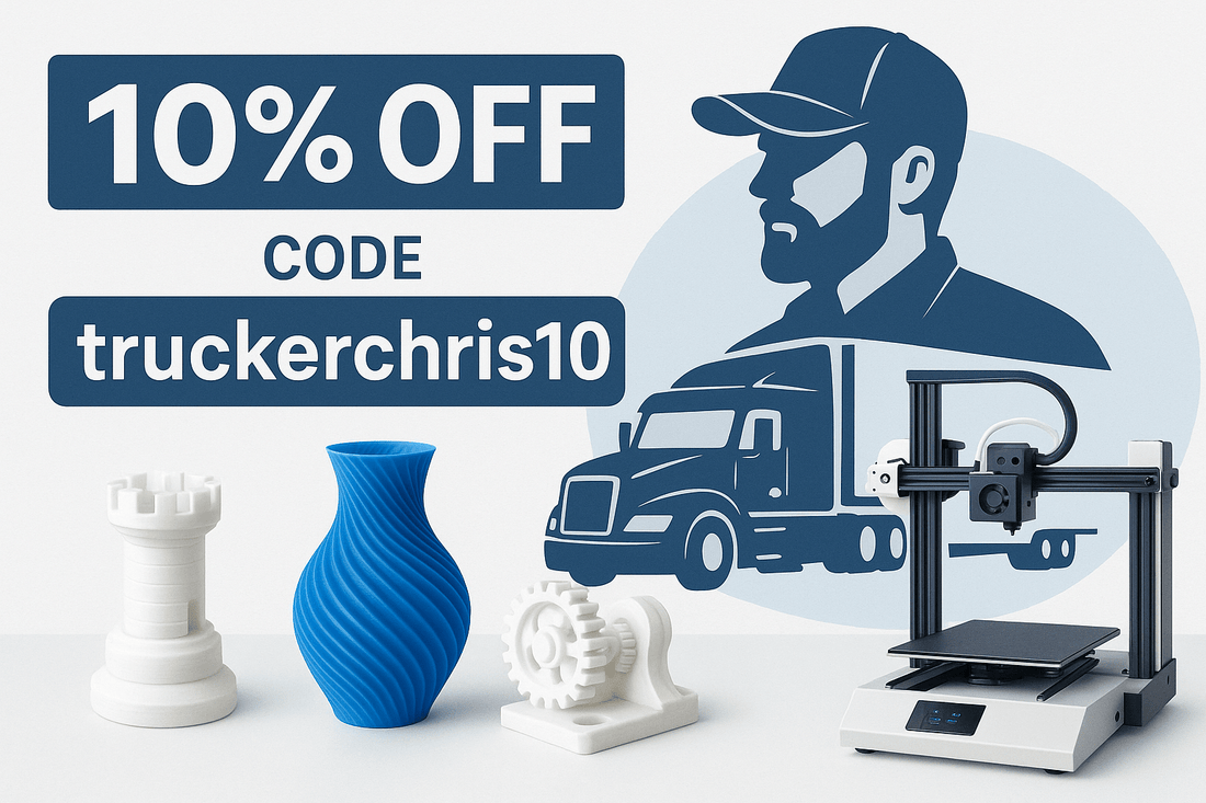 Innov8Print3D Partners with Trucker Chris! - Innov8Print3D