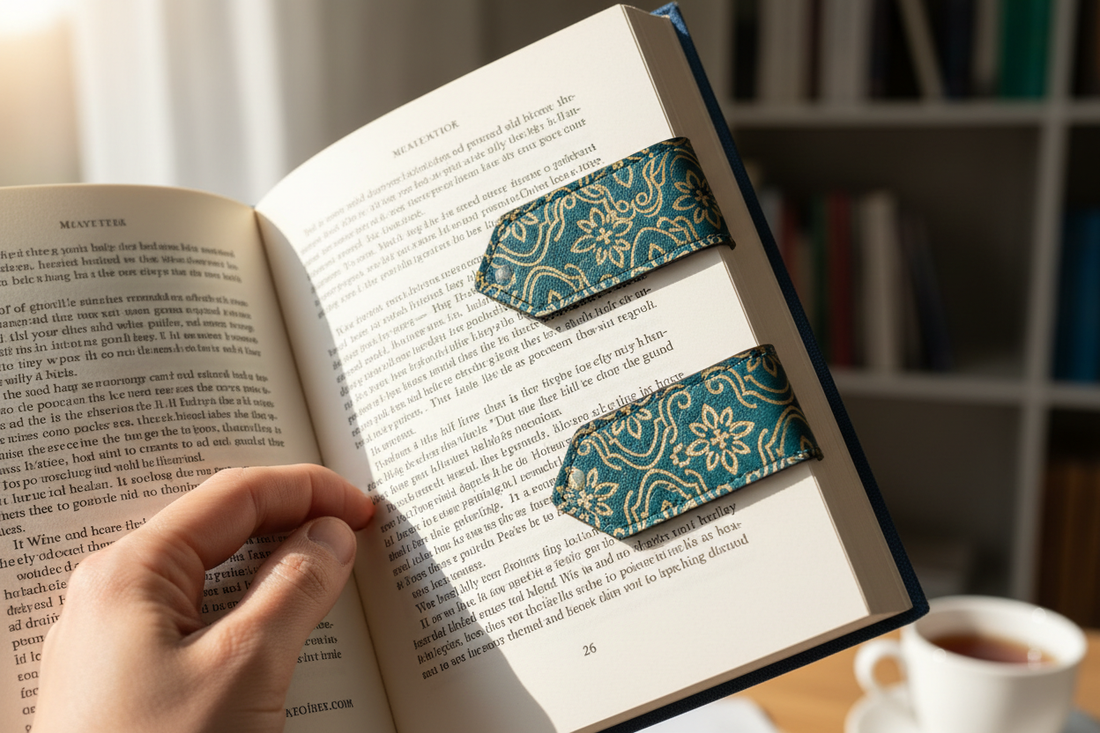 Magnetic bookmarks: the small upgrade every reader needs