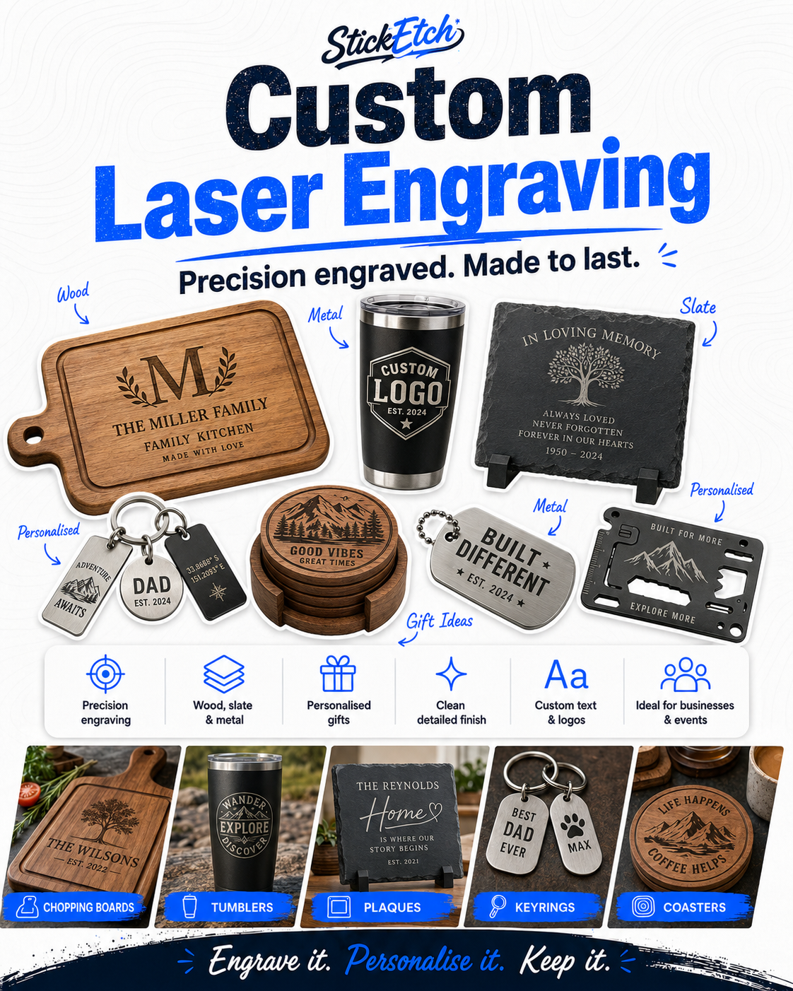 Custom Laser Engravings