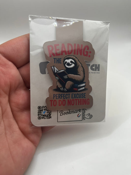 Sloth Magnetic Bookmark