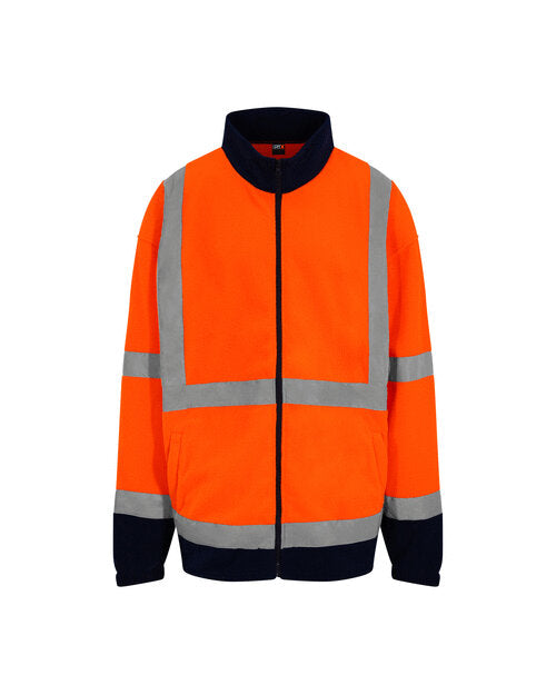 Haulin Hope Hi-Vis Full Zip Jacket – Orange