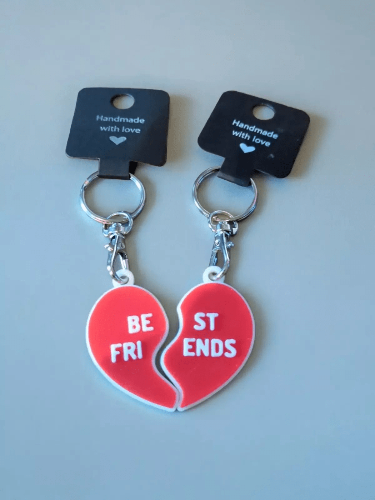 Best Friends Keyring / Keychain - Gift for Friend - Innov8Print3D