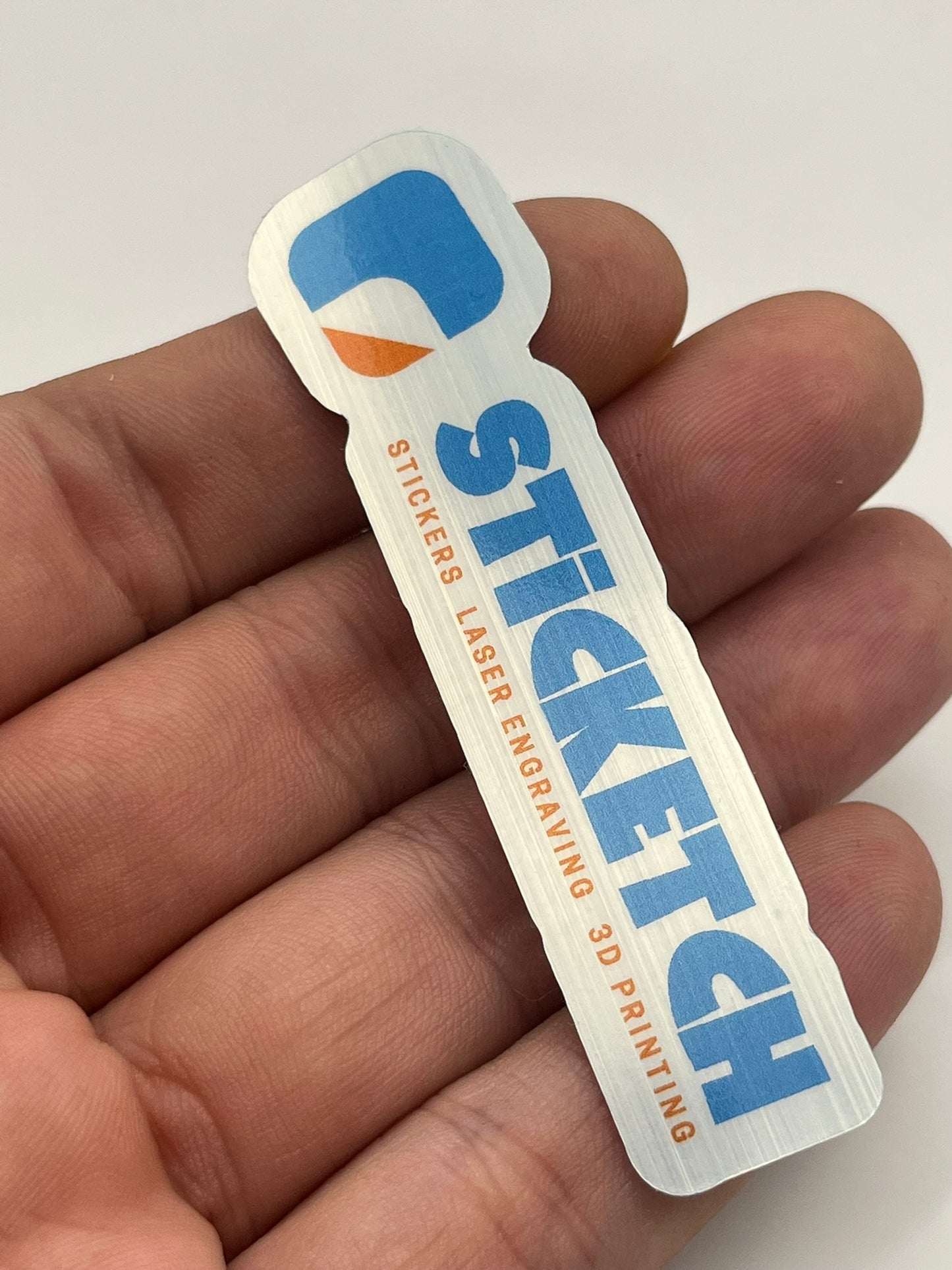 Metallic Custom Vinyl Stickers