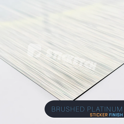 Metallic Custom Vinyl Stickers