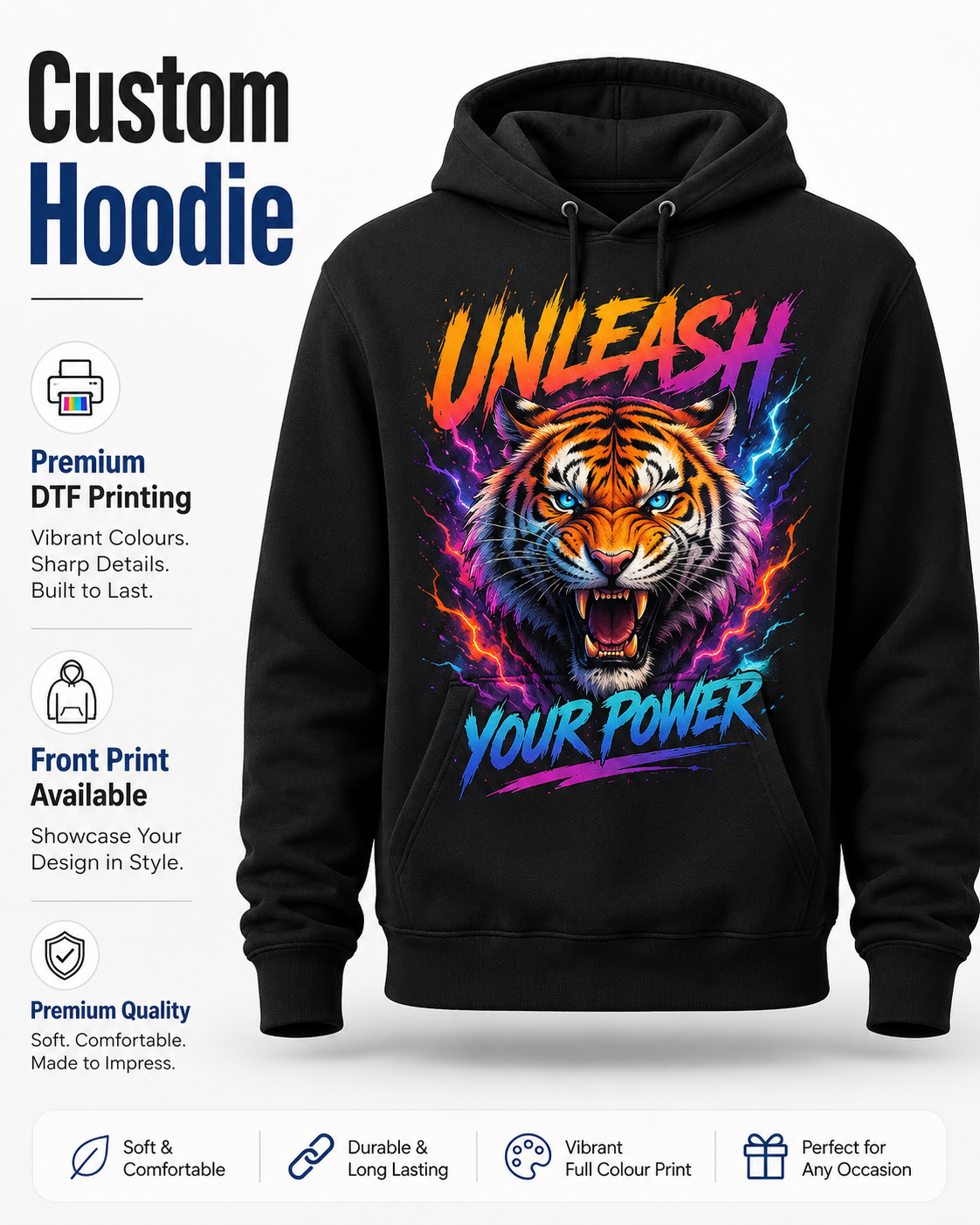 Custom Printed Hoodie