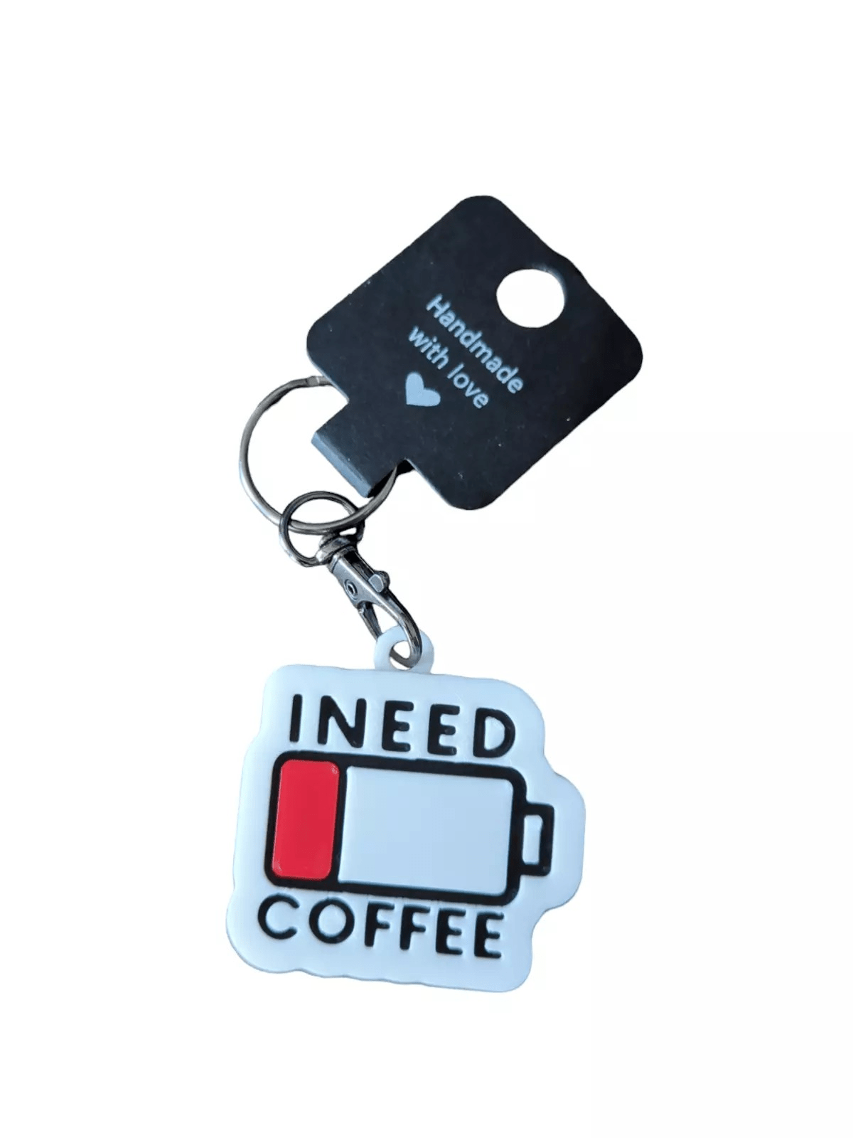 Coffee Keyring - I Need Coffee - Innov8Print3D