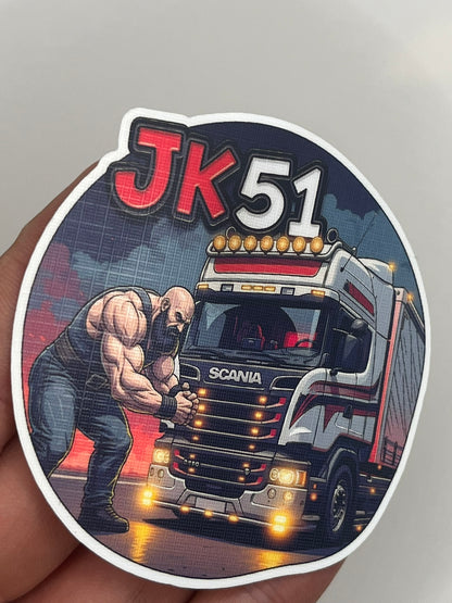 3D Custom Vinyl Stickers