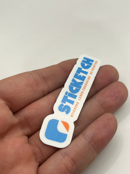 3D Custom Vinyl Stickers