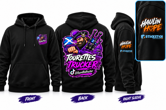 Tourettes Trucker Hoodie
