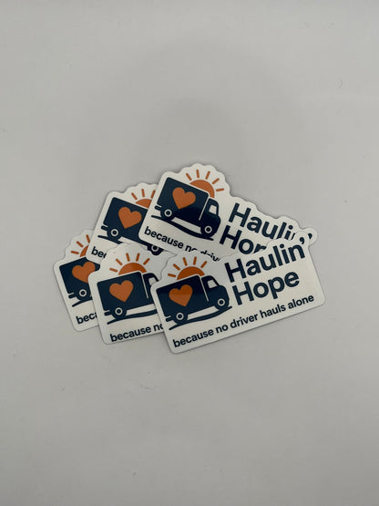 Hauling Hope – 5pc Premium Vinyl Sticker Pack