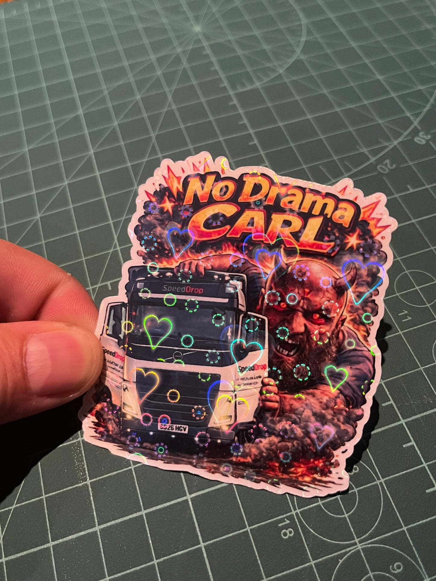 Holographic Custom Vinyl Stickers