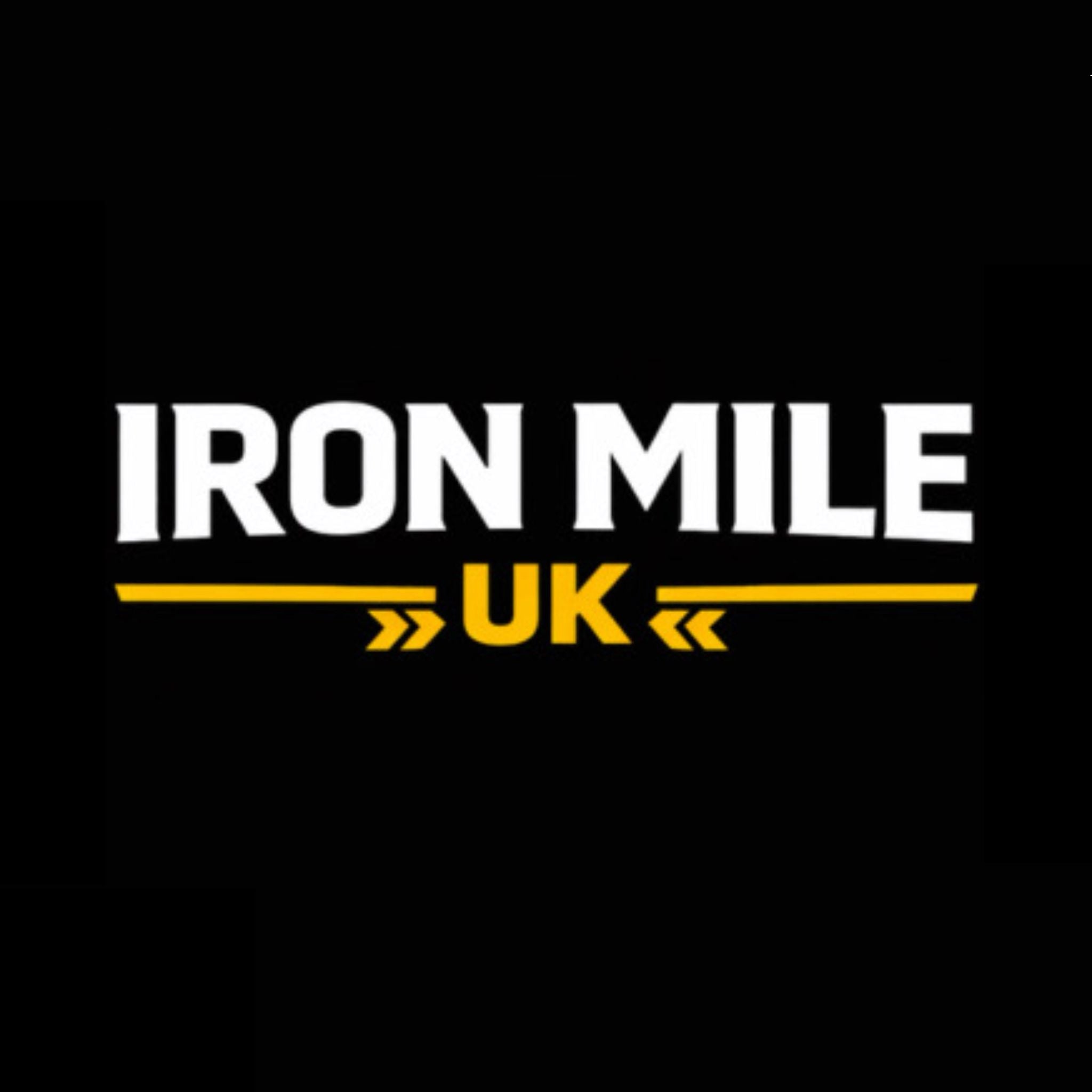 Iron Mile UK logo on a black background