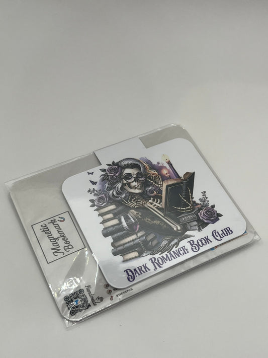 “Dark Romance Book Club” Magnetic Bookmark – Gothic Aesthetic Edition