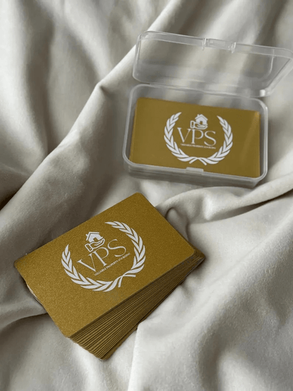 Metal Business Cards - Engraved - Innov8Print3D