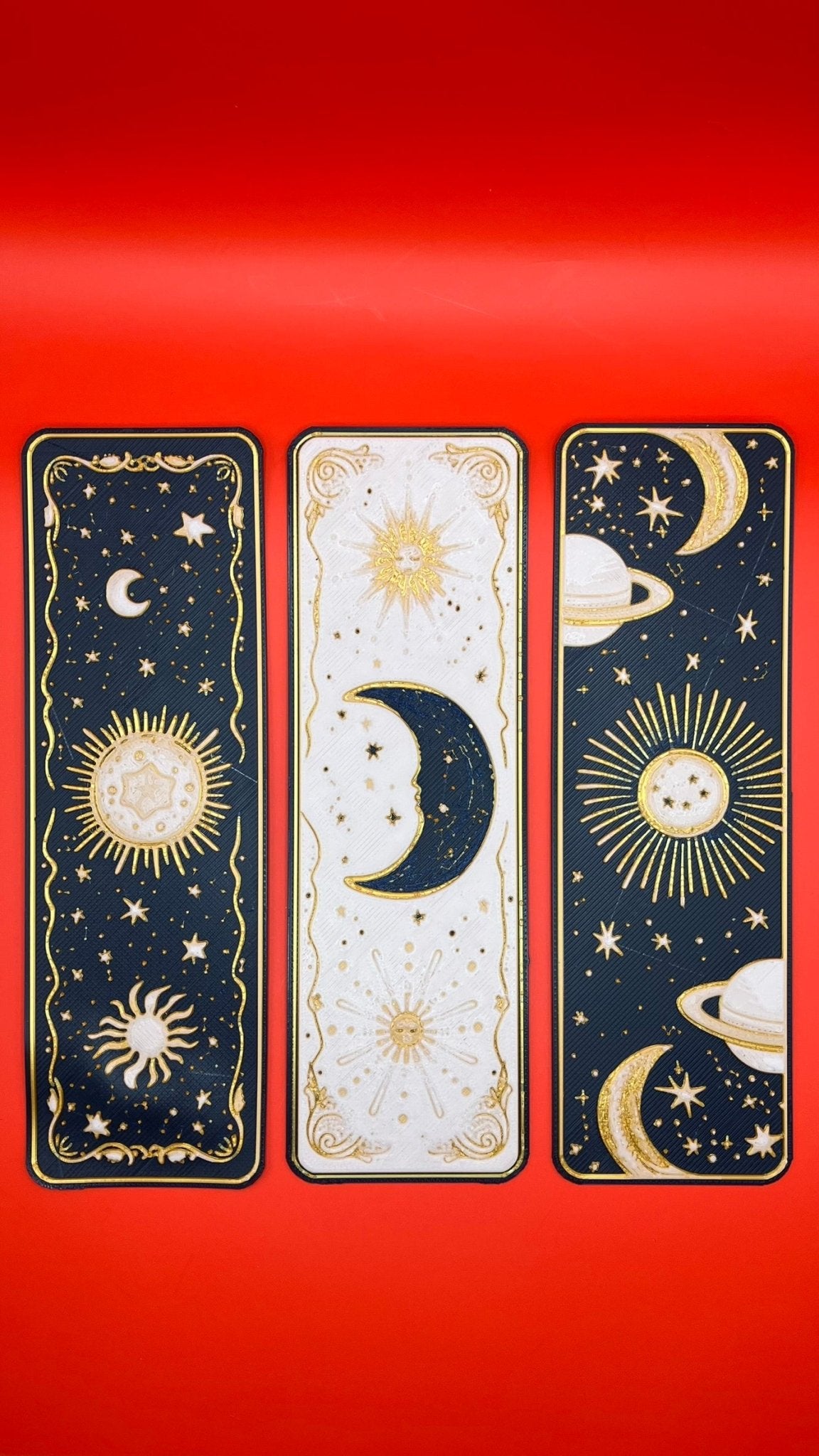 Moon Shine Bookmarks - Set of 3 - Innov8Print3D