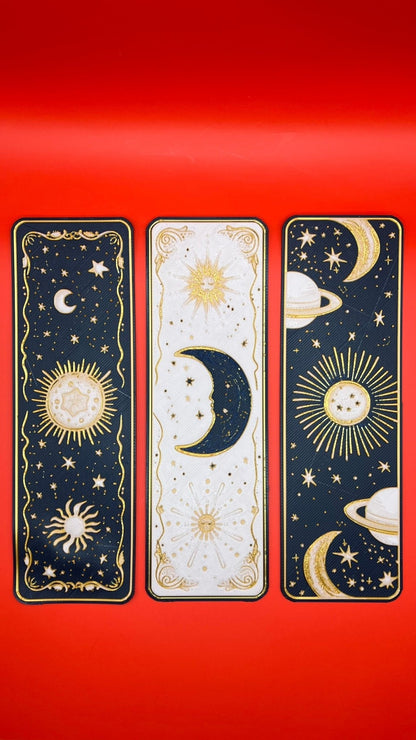 Moon Shine Bookmarks - Set of 3 - Innov8Print3D