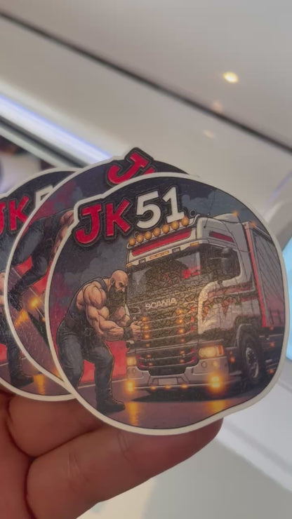 3D Custom Vinyl Stickers