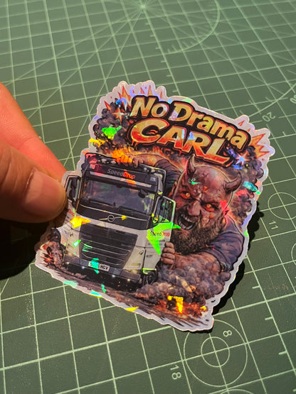Metallic Custom Vinyl Stickers