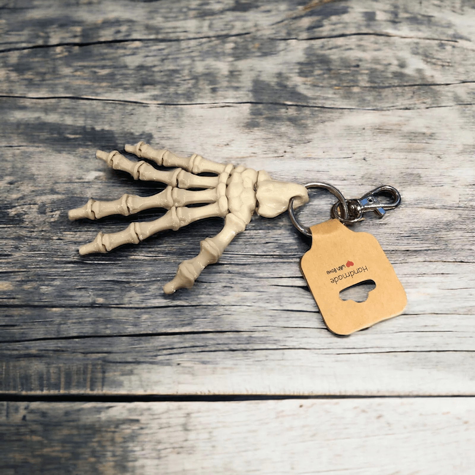 Skeleton Hand Keychain - Articulated – StickEtch