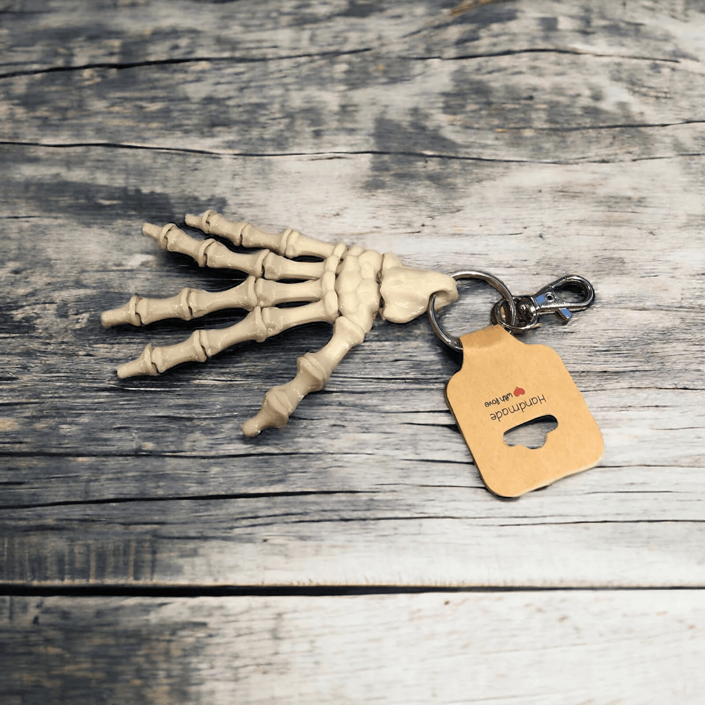 Skeleton Hand Keychain - Articulated - Innov8Print3D