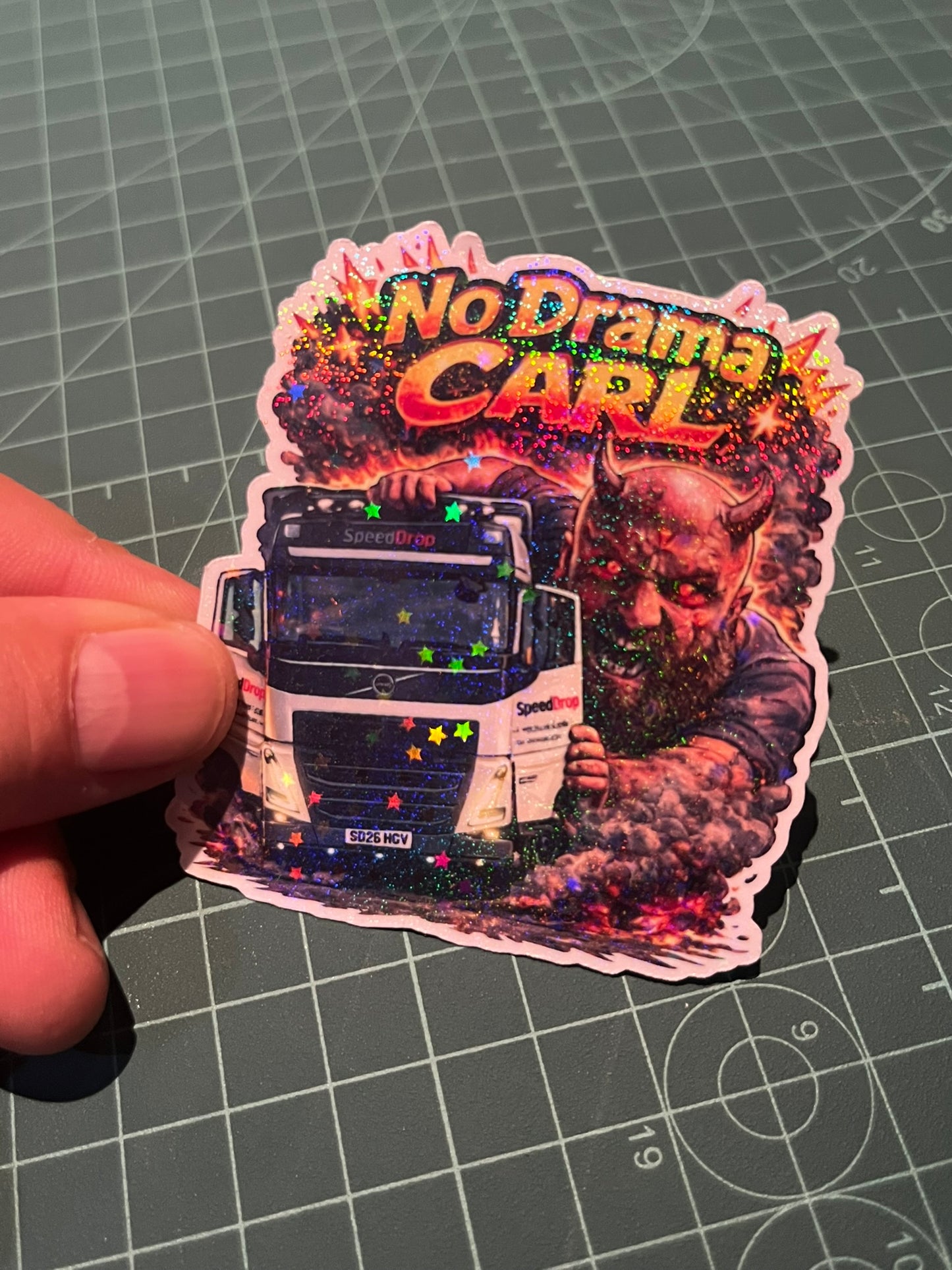 Holographic Custom Vinyl Stickers