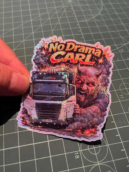 Metallic Custom Vinyl Stickers