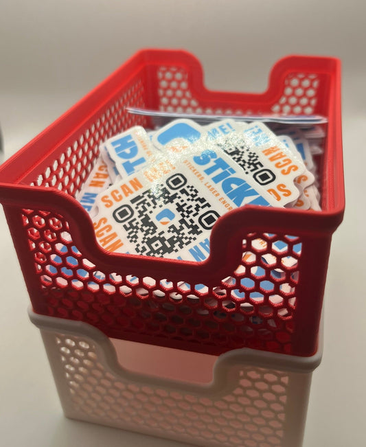 3D Printed Sticker Box